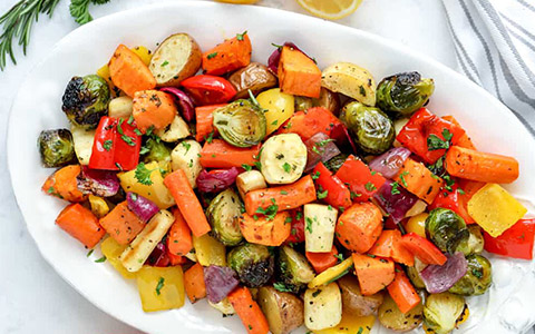 Kay Browns gives veggies a kick